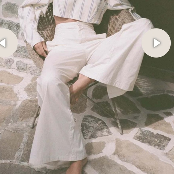 Zulu & Zephyr ORGANIC COTTON PANT - STONE - Picture 2 of 7